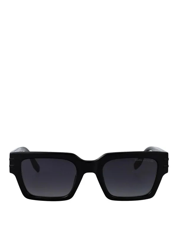Marc Jacobs Lunettes De Soleil - Noir - Noir - Homme | MARC787S807