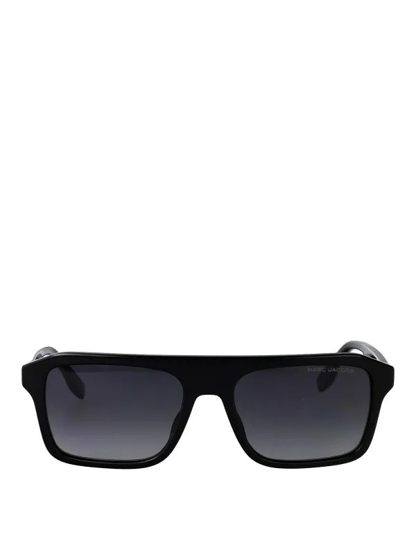 Marc Jacobs Lunettes De Soleil - Noir - Noir - Homme | MARC789S807