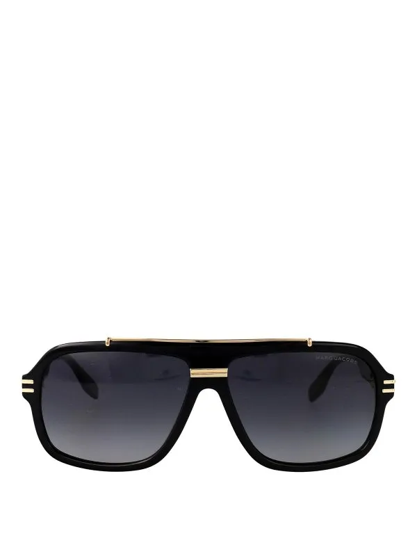 Marc Jacobs Lunettes De Soleil - Noir - Noir - Homme | MARC840S2M2