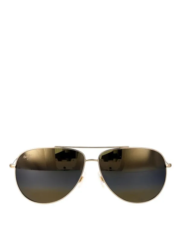 Maui jim Lunettes De Soleil - Or - Or - Femme | H67416B