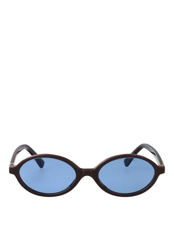 Miu Miu Lunettes De Soleil - Marron - Marron | 0MU04ZS22C60O