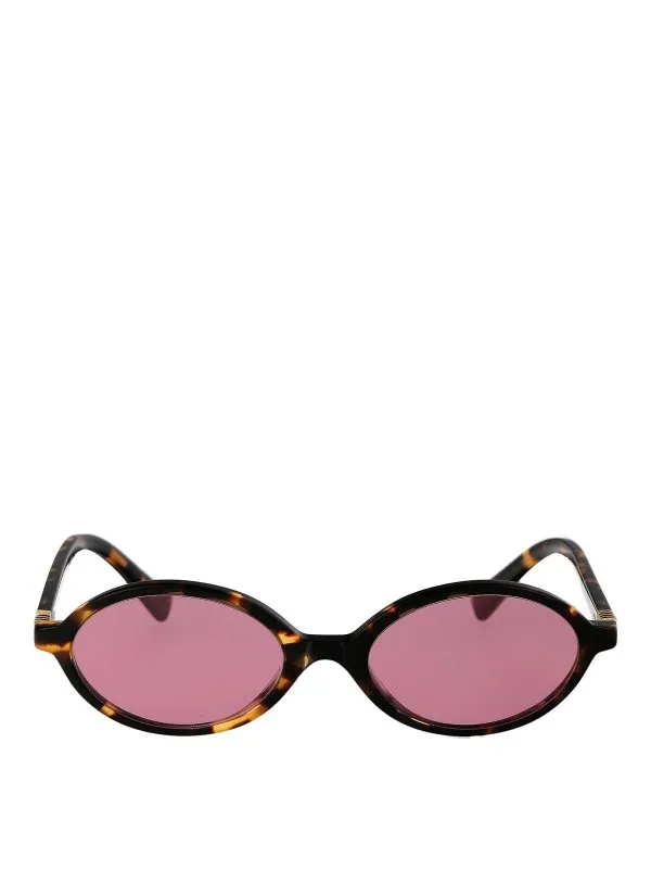 Miu Miu Lunettes De Soleil - Marron - Marron | 0MU04ZSVAU50D