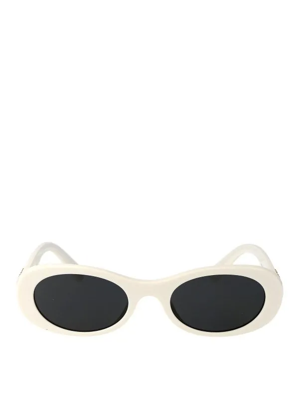 Miu Miu Lunettes De Soleil - Blanc - Blanc - Femme | 0MU06ZS1425S0