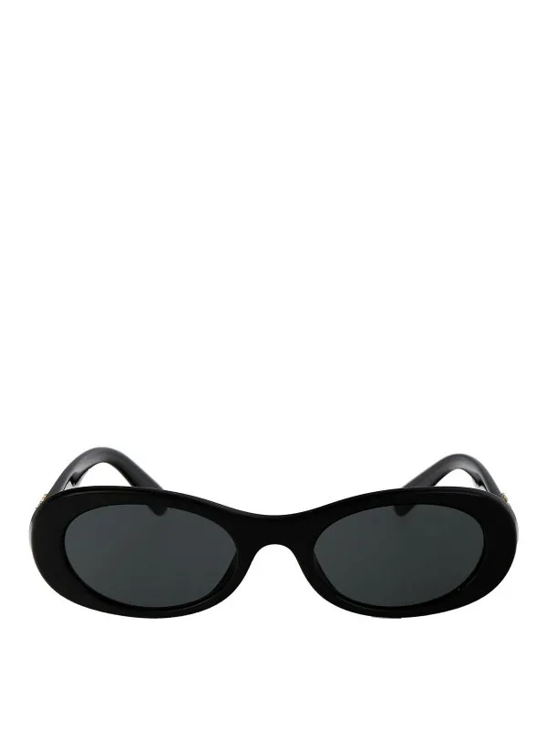 Miu Miu Lunettes De Soleil - Noir - Noir - Femme | 0MU06ZS1AB5S0