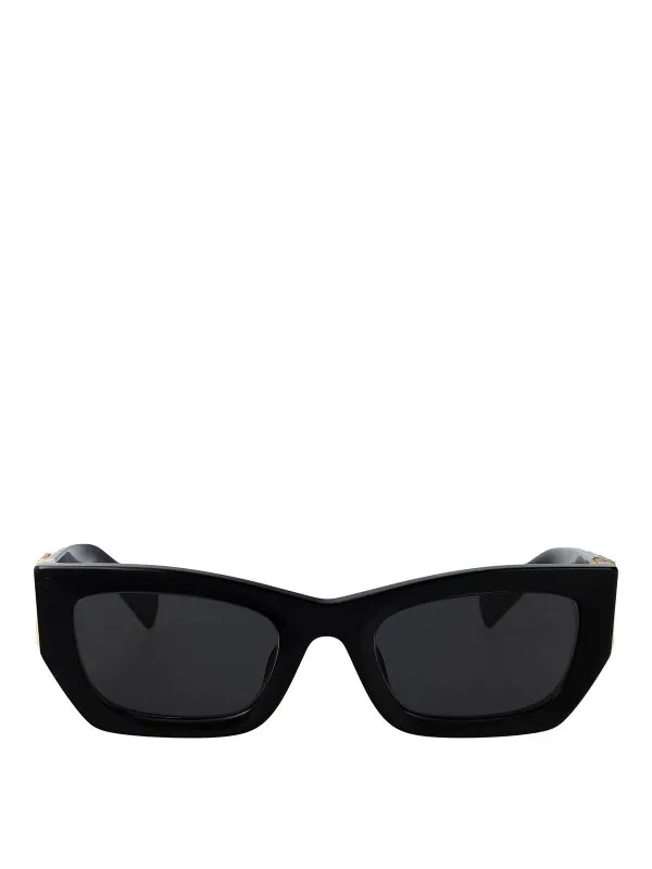Miu Miu Lunettes De Soleil - Noir - Noir - Femme | 0MU09WS1AB5S0