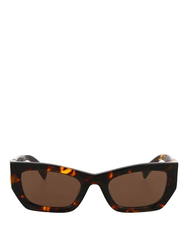 Miu Miu Lunettes De Soleil - Marron - Marron | 0MU09WSVAU06B
