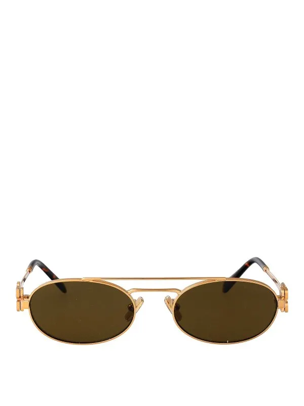 Miu Miu Lunettes De Soleil - Or - Or - Femme | 0MU54ZS7OE09Z