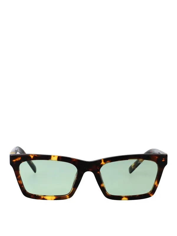 Miu Miu Lunettes De Soleil - Marron - Marron | 0MUA05S14L50O