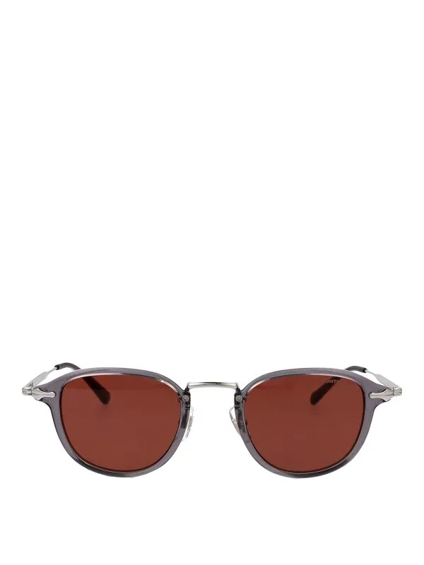 Montblanc Lunettes De Soleil - Marron - Marron - Homme | MB0336S004