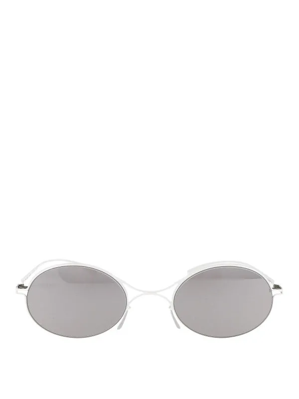 Mykita Lunettes De Soleil - Blanc - Blanc - Femme | MMESSE001333