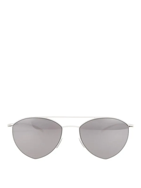 Mykita Lunettes De Soleil - Blanc - Blanc - Femme | MMESSE010333