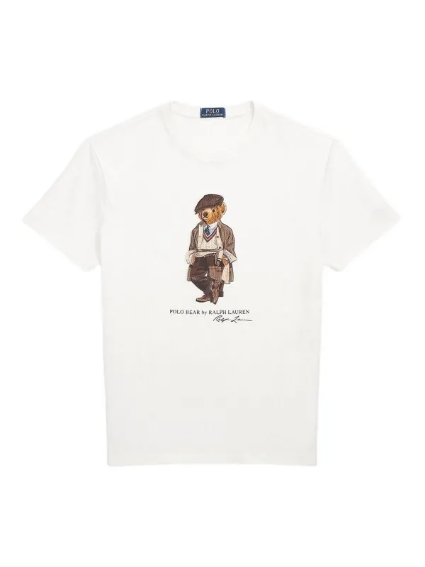Ralph Lauren T-Shirt - Blanc - Blanc - Homme | 710P00085001WHITE