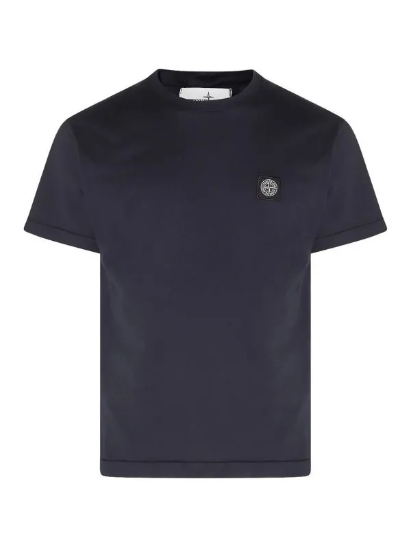 Stone Island T-Shirt - Bleu - Bleu - Homme | K2S152100027S0013V0020