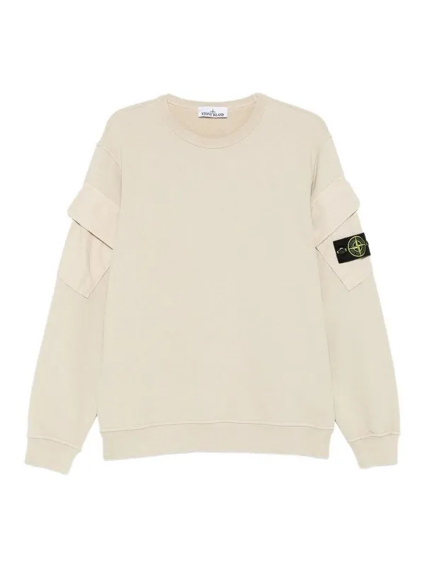Stone Island Pull Col Bateau - Taupe | K2S156100008S0A20V009A