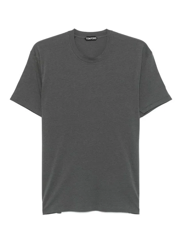 Tom Ford T-Shirt - Bleu - Bleu - Homme | JCS004JMT012DARKNAVY