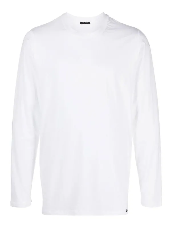 Tom Ford T-Shirt - Blanc - Blanc - Homme | T4M141410100
