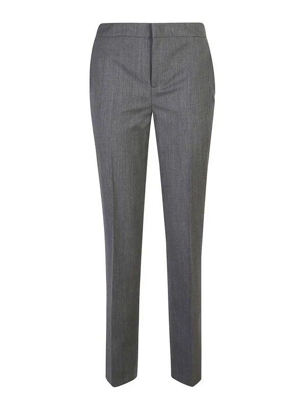 Twinset Pantalons Décontractés - Gris - Gris | 242TT212511949