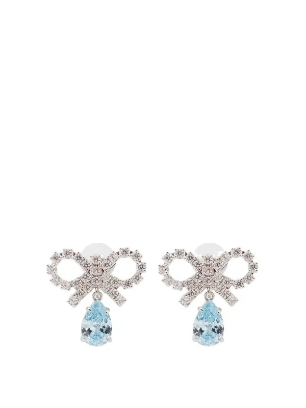 Self Portrait Boucles D'Oreilles - Bleu - Bleu - Femme | 619EBLBLUE