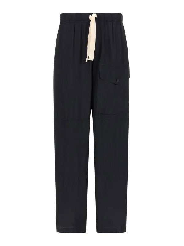 Dries Van Noten Pantalons Décontractés - Bleu | 25102091114275E15