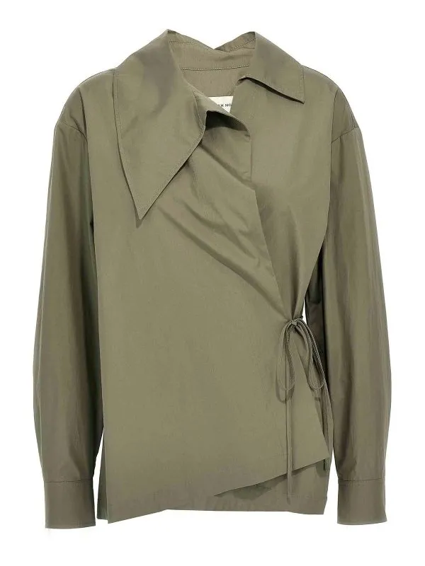 Dries Van Noten Chemise - Vert - Vert - Femme | 25101074713748E15