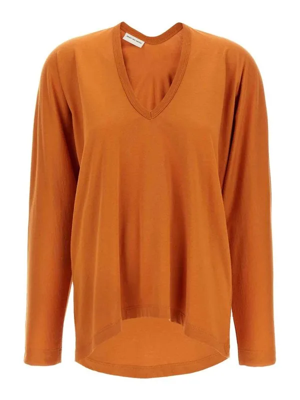 Dries Van Noten T-Shirt - Orange - Orange | 251011130160035E15