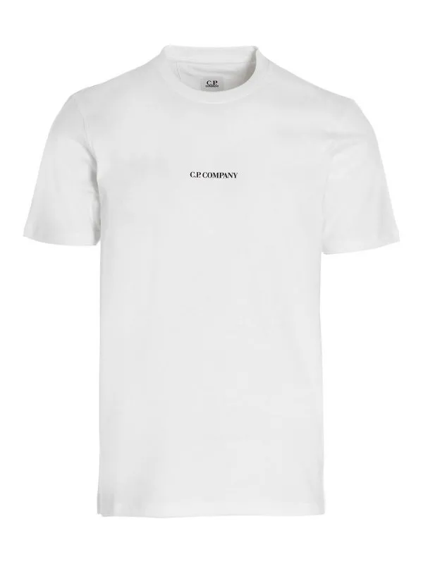 C.P. Company T-Shirt - Blanc - Blanc - Homme | RCCMTS727A005431G103