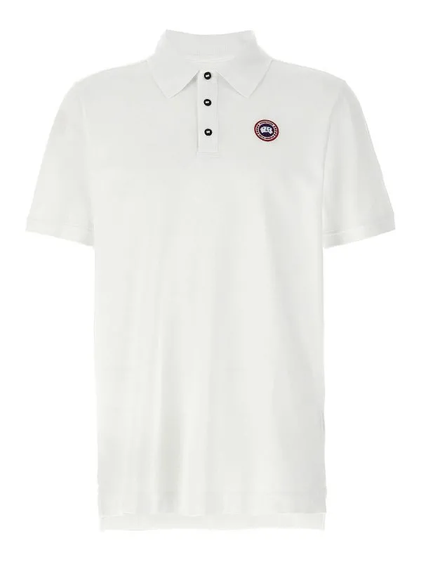 Canada Goose Polo - Blanc - Blanc - Homme | 1600M9025