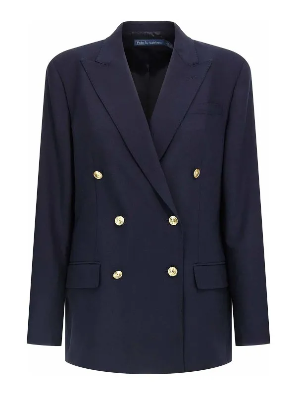 Polo Ralph Lauren Blazer - Bleu - Bleu - Femme | 211952717004