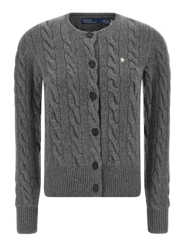 Polo Ralph Lauren Cardigan - Gris - Gris - Femme | 211972104500