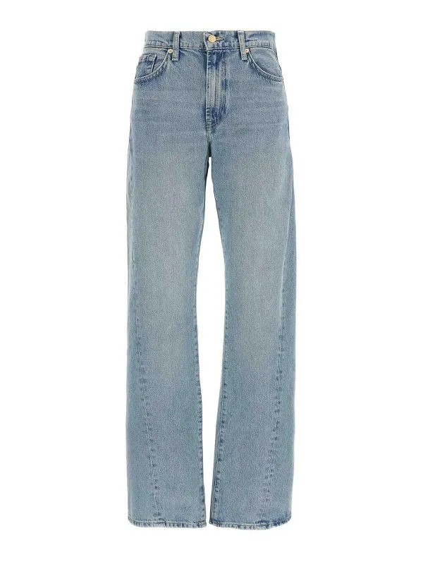 7 For All Mankind Jean Bootcut - Bleu Clair - Femme | 7UX50E52U71O2