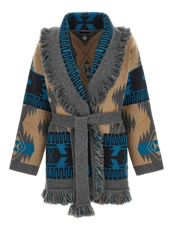 Alanui Cardigan - Multicolore - Multicolore | LWHB064E25KNI0026206