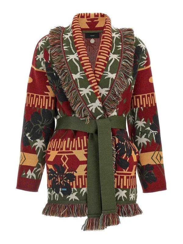 Alanui Cardigan - Multicolore - Multicolore | LWHB064E25KNI0095625