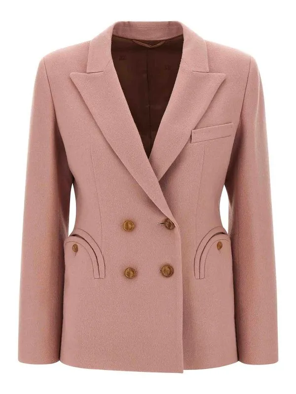 Blazé Milano Blazer - Couleur Chair - Femme | BZCHD03MYSP008