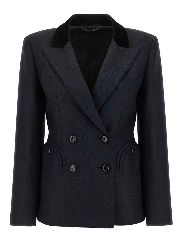 Blazé Milano Blazer - Bleu - Bleu - Femme | BZCHD05MNENB01