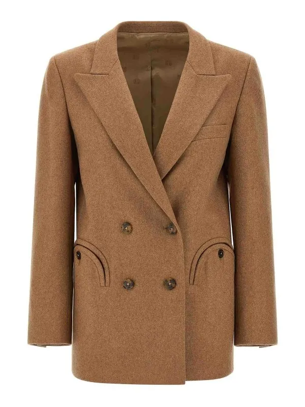 Blazé Milano Blazer - Beige - Beige - Femme | BZEBD19CIESSEJ002