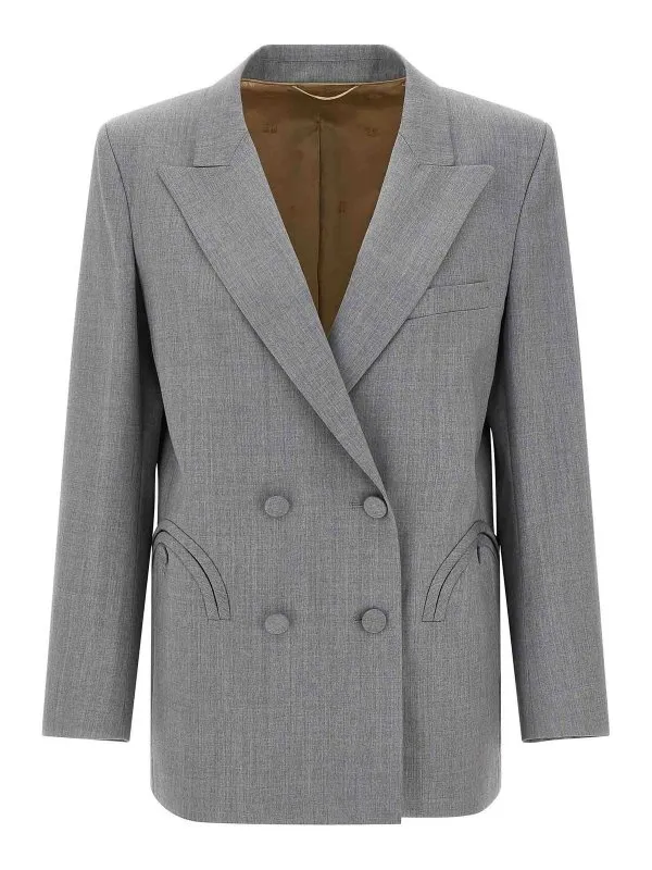 Blazé Milano Blazer - Gris - Gris - Femme | BZEND01ARZY002