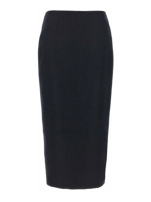 Blazé Milano Jupe Midi - Bleu - Bleu - Femme | SKLSK01MNENB01