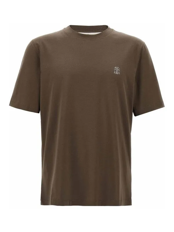 Brunello Cucinelli T-Shirt - Marron - Marron | M0B138440CGF66