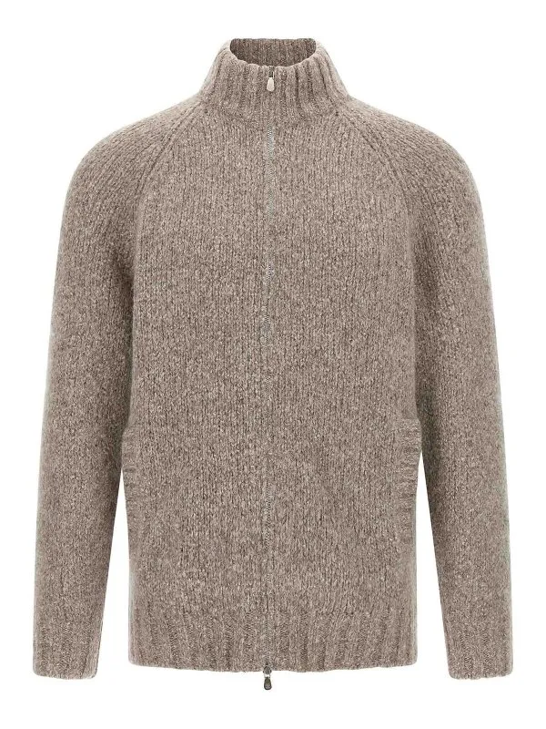 Brunello Cucinelli Cardigan - Gris - Gris - Homme | M2B300716C2421