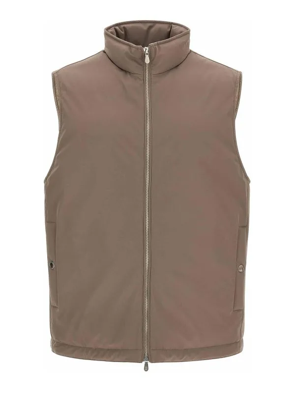 Brunello Cucinelli Gilet - Beige - Beige - Homme | MV4061776CGE53