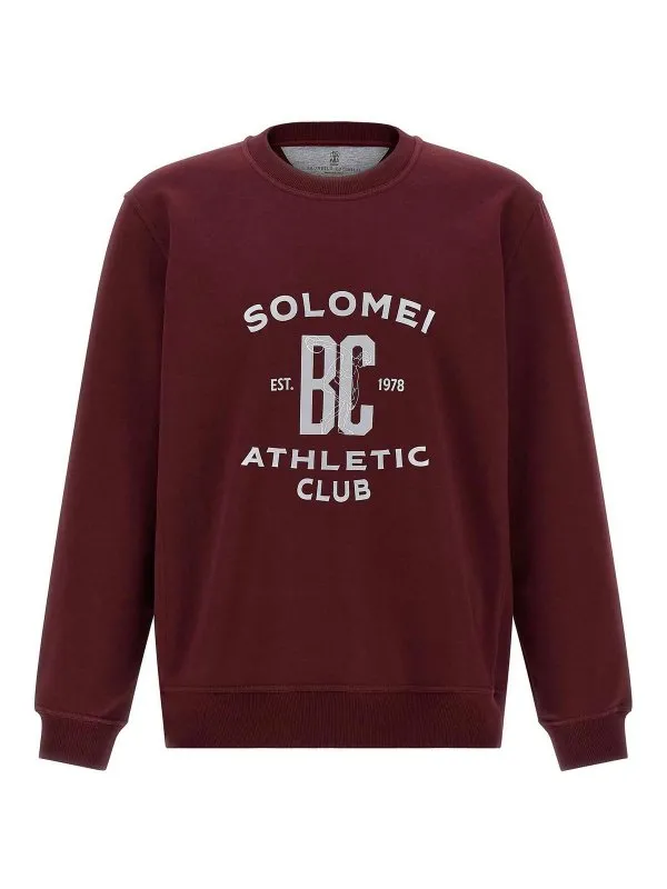 Brunello Cucinelli Sweat-Shirts - Rouge Brun | MW8633380GC3985