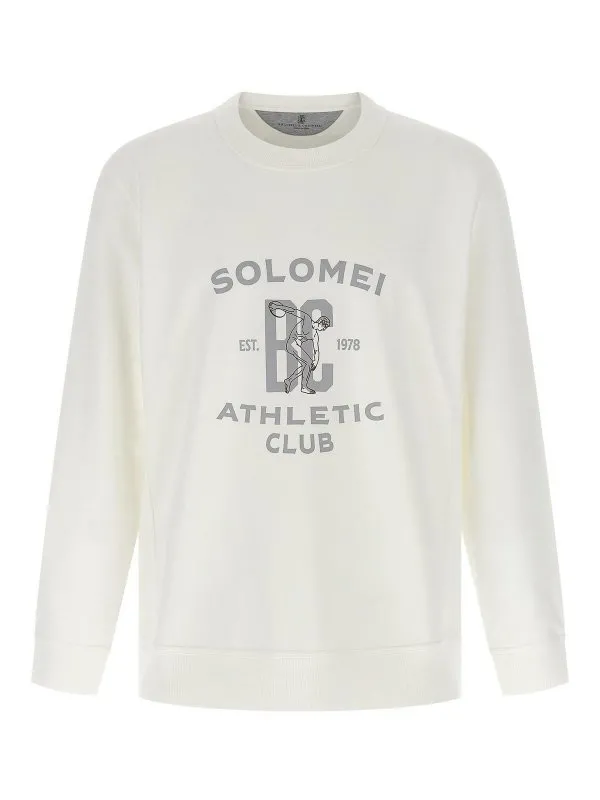 Brunello Cucinelli Sweat-Shirts - Blanc - Blanc | MW8633380GC7220