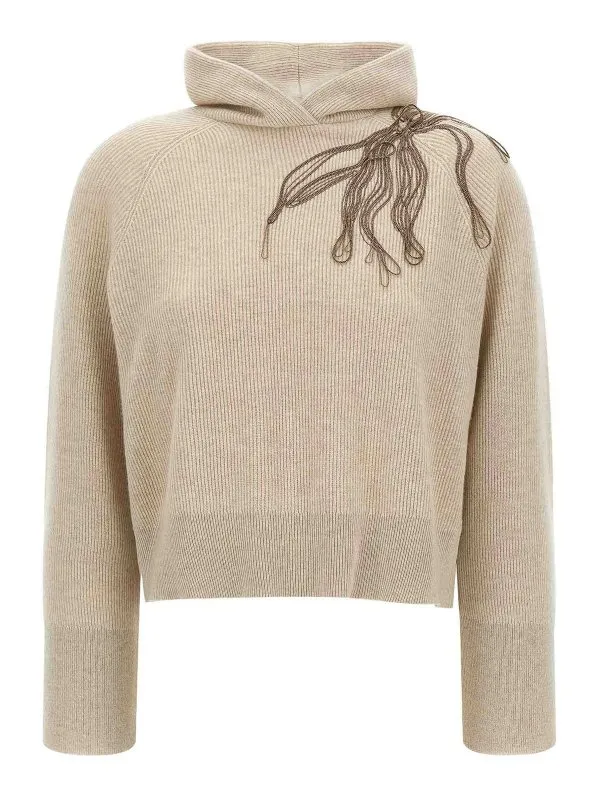 Brunello Cucinelli Cardigan - Beige - Beige | M12218909C9731