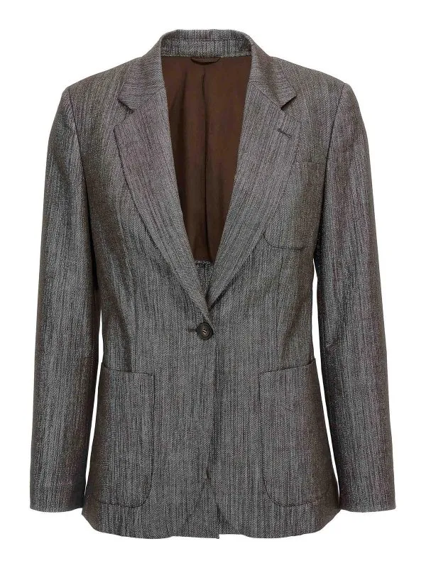 Brunello Cucinelli Blazer - Marron - Marron | MG5177338PC1141
