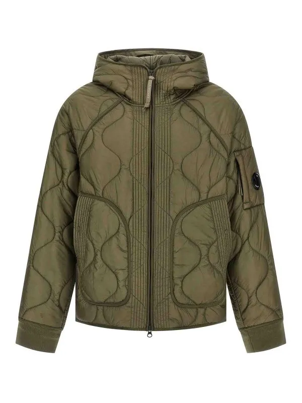 C.P. Company Blouson Rembourré - Vert | 19CMOW047A110158A356