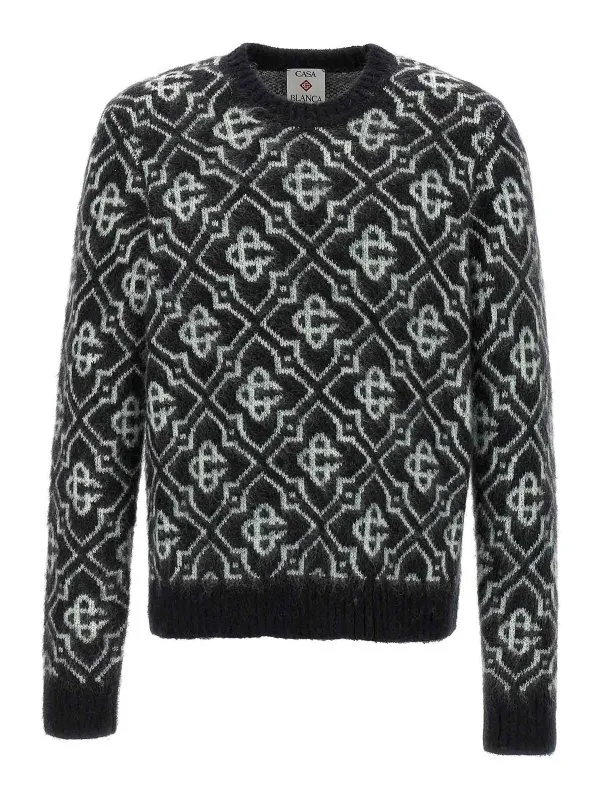 Casablanca Pull Col Rond - Multicolore - Homme | MPF25KW100402