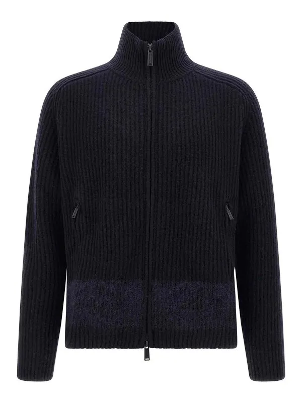 Dsquared2 Cardigan - Bleu - Bleu - Homme | S74HA1546D13150477