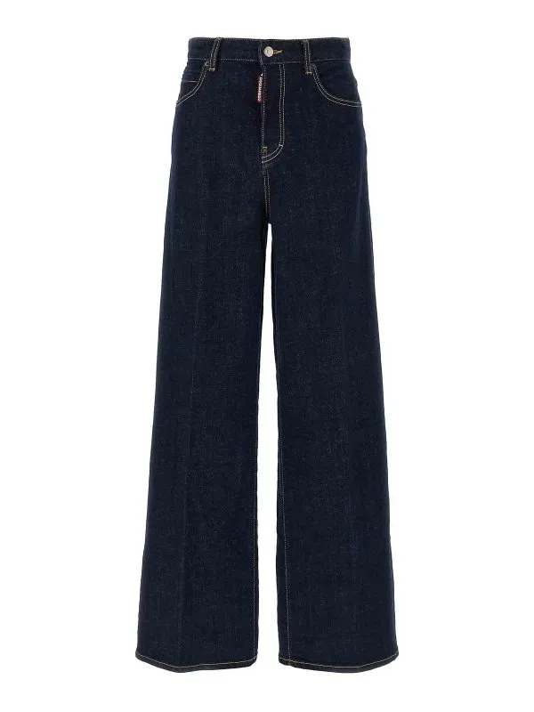 Dsquared2 Jean Bootcut - Bleu - Bleu - Femme | S75LB1059S30664470