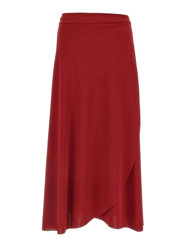 Eres Jupe Longue - Rouge - Rouge - Femme | 242402REINETTE25H