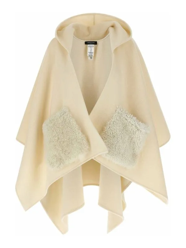 Fabiana Filippi Cape - Blanc - Blanc - Femme | SAD215A880L8380145
